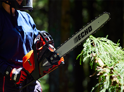 ECHO tools release new CS-4010 chain saw.